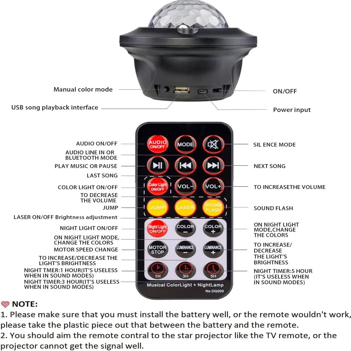 Galaxy Ocean Light Projector – Starry Sky & Underwater Night Lamp for Relaxation, Sleep & Ambience