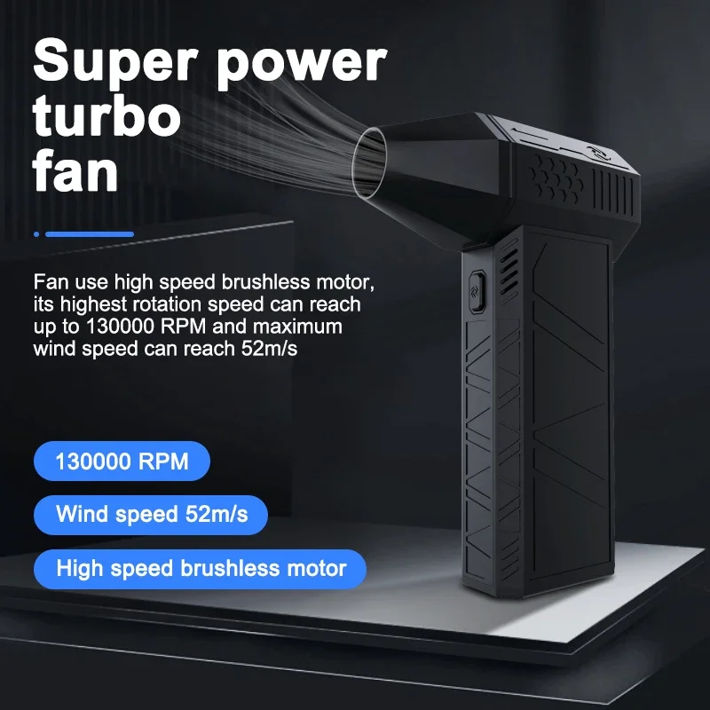 Super Power Turbo Fan – High-Speed Cooling in a Compact Design