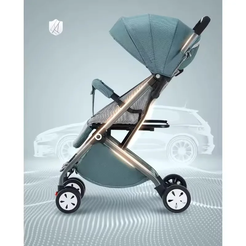 Compact Baby Stroller – Foldable, Lightweight & Travel-Ready