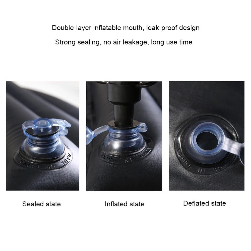 Inflatable Car Bed Air Mattress – Travel Comfort Sleeping Mat for Back Seat & Camping