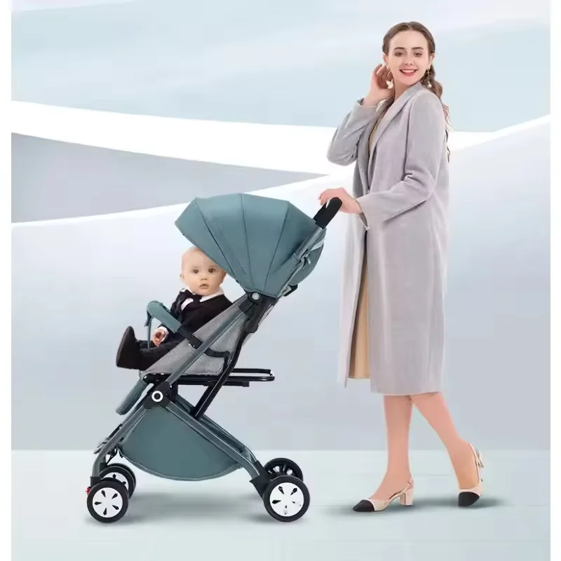 Compact Baby Stroller – Foldable, Lightweight & Travel-Ready