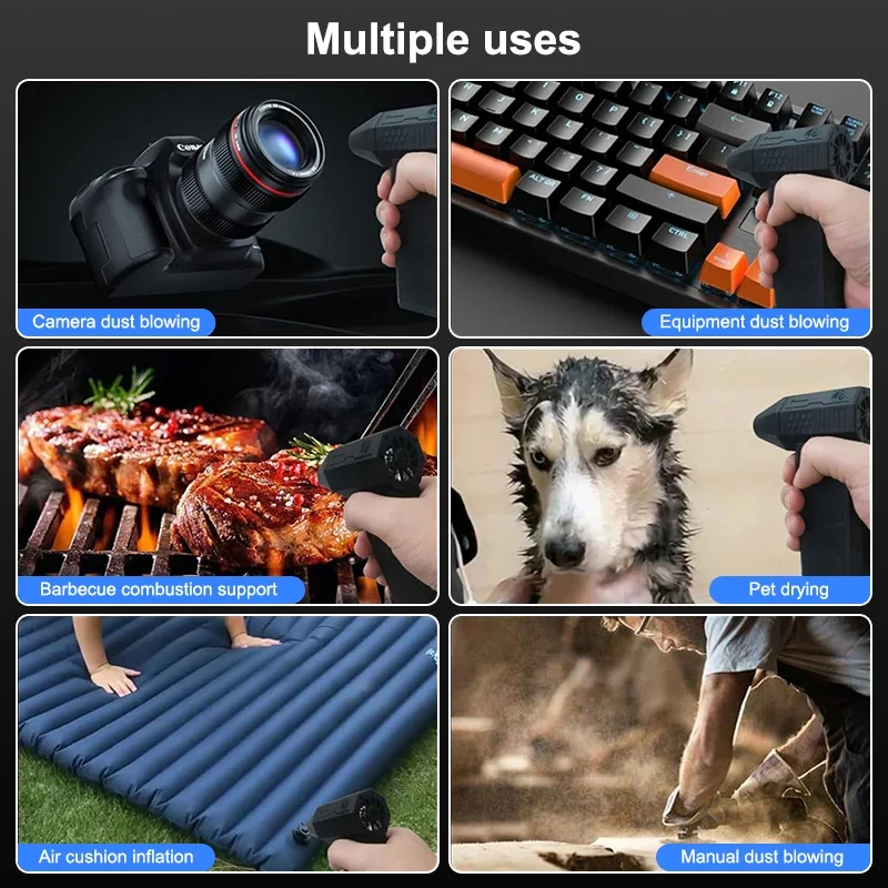 Super Power Turbo Fan – High-Speed Cooling in a Compact Design