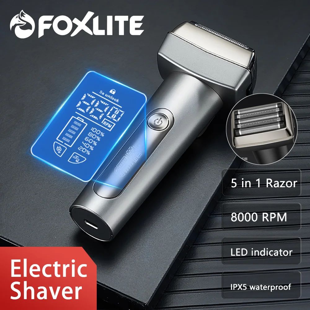 GlidePro™ Electric Razor – Precision Shave, Effortless Comfort, Anytime Grooming!