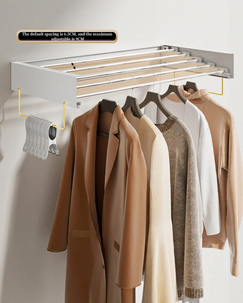 Indoor Folding Clothes Hanger – Space-Saving Drying & Storage Rack