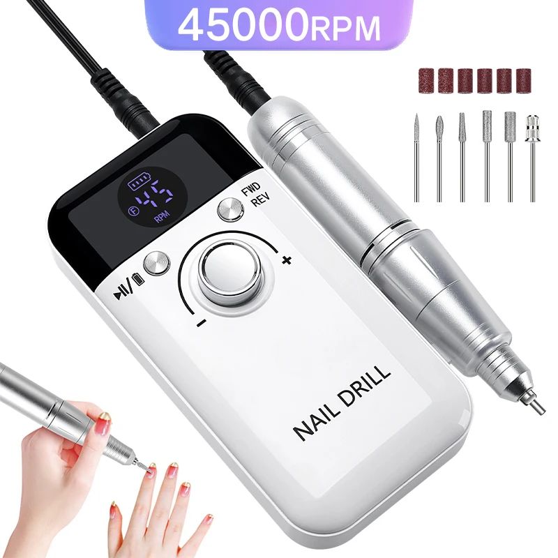 Electric Nail Grinder – Safe & Smooth Nail Shaping for Hands & Feet