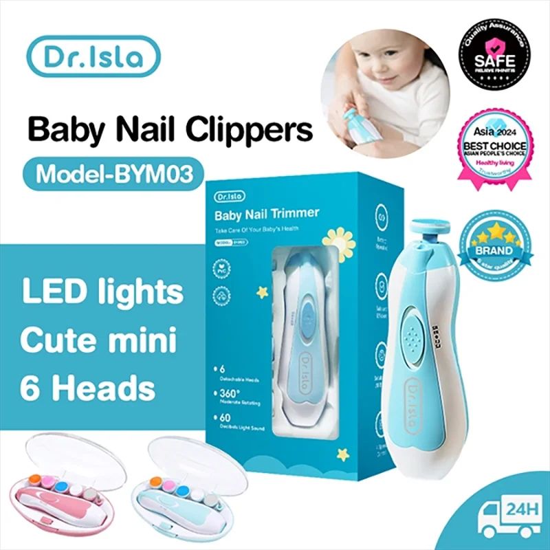 Electric Baby Nail Trimmer – Safe & Silent Nail Care for Infants