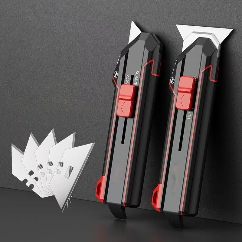 2-in-1 Cutting & Scraping Utility Knife
