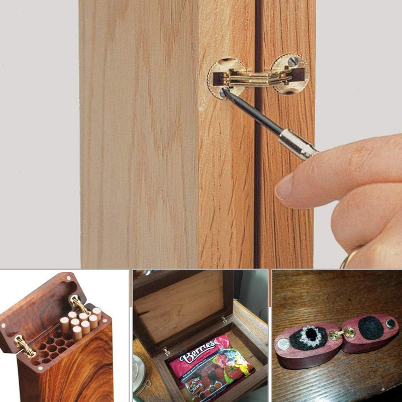 Concealed Brass Hinges