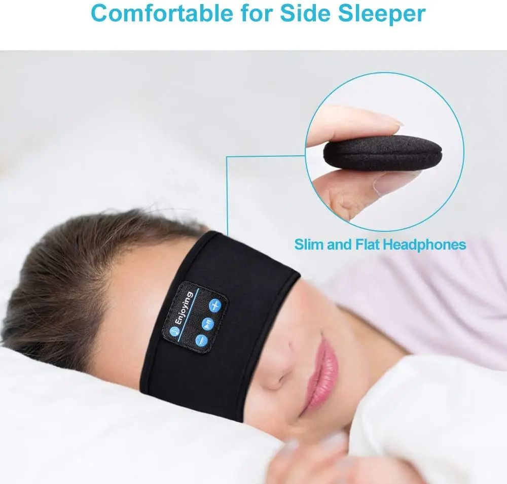 SoundSleeve™ Bluetooth V5.0 Music Headband – Sleep, Sport & Sound in One Smart Wrap!