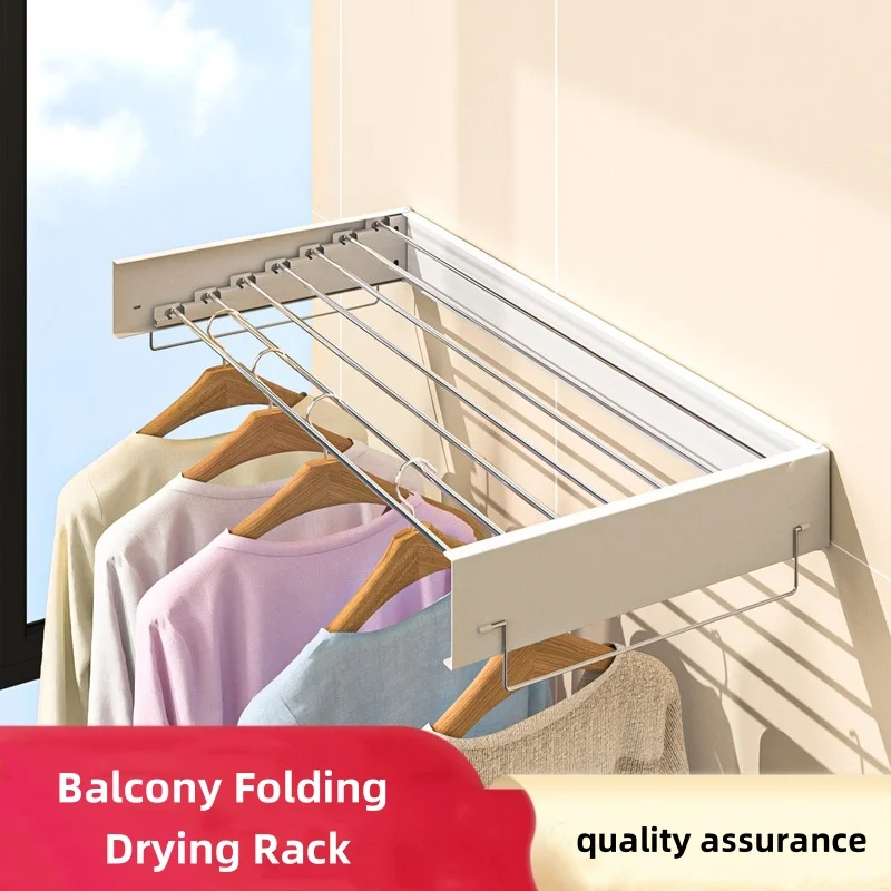 Indoor Folding Clothes Hanger – Space-Saving Drying & Storage Rack