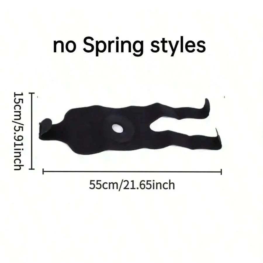 Black Knee Support Brace – Compression Sleeve for Pain Relief, Joint Stability & Workout Support