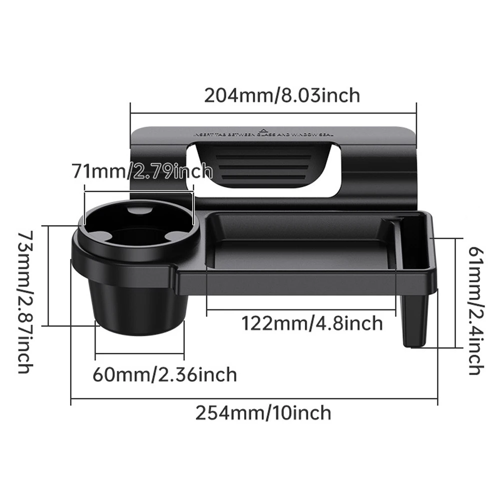 4-in-1 Car Cup Organizer – Expand Storage & Declutter Your Drive