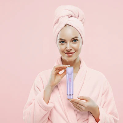 2-in-1 Dual Head Electric Shaver & Trimmer | IPX7 Waterproof | Smooth Shave for Body, Bikini, Underarms & Face | مثالي للاستخدام الجاف والرطب