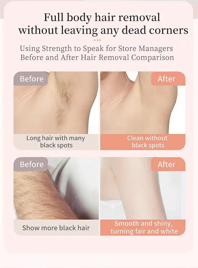 2-in-1 Dual Head Electric Shaver & Trimmer | IPX7 Waterproof | Smooth Shave for Body, Bikini, Underarms & Face | مثالي للاستخدام الجاف والرطب