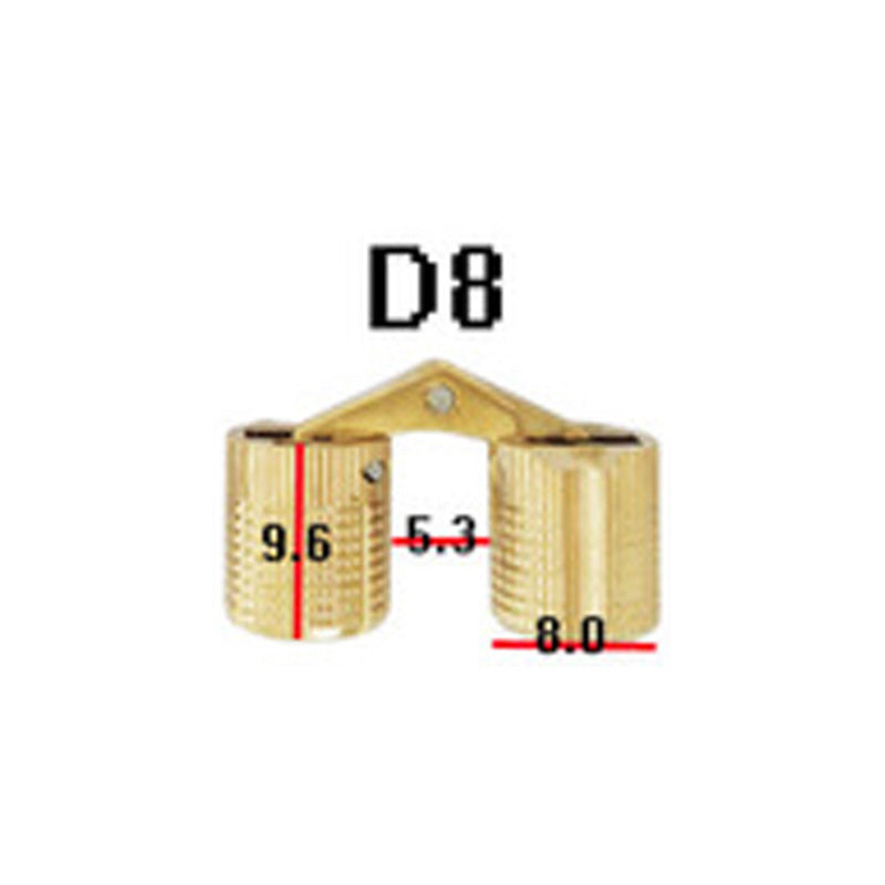 Concealed Brass Hinges