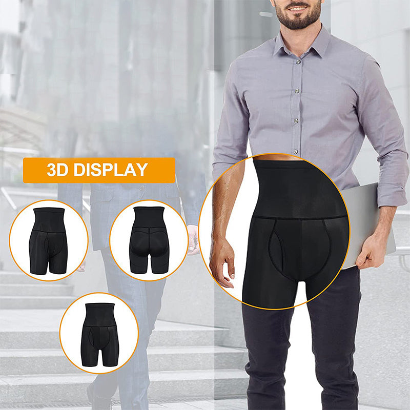 Men's High-Waisted Butt Lifter Shapewear